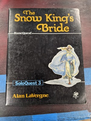 The Snow Kings Bride RuneQuest Solo Quest 3 Chaosium 4020