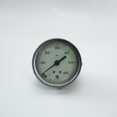 U.S. Gauge Co 0-600 PSI Pressure Gauge 37331