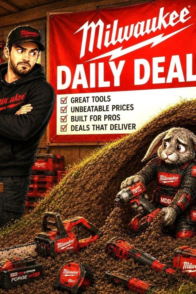 Milwaukee Daily Deals: 8/30 - Milwaukee Tools & Much More: Hosted by Rabbit