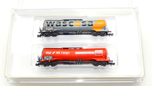 Minitrix Spur N 15129 Kesselwagenset NS Cargo/SBB - 2 teilig | Condition: Gebraucht