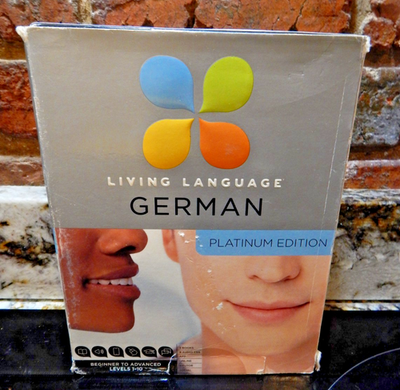 #ad Living Language German Platinum Edition Levels 1 10 Beginner to Advanced $88.39