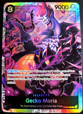 Gecko Moria OP06-086 SR ONE PIECE Tcg Card Game NM BLACK
