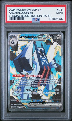 Archaludon ex graded PSA 9 for sale on eBay