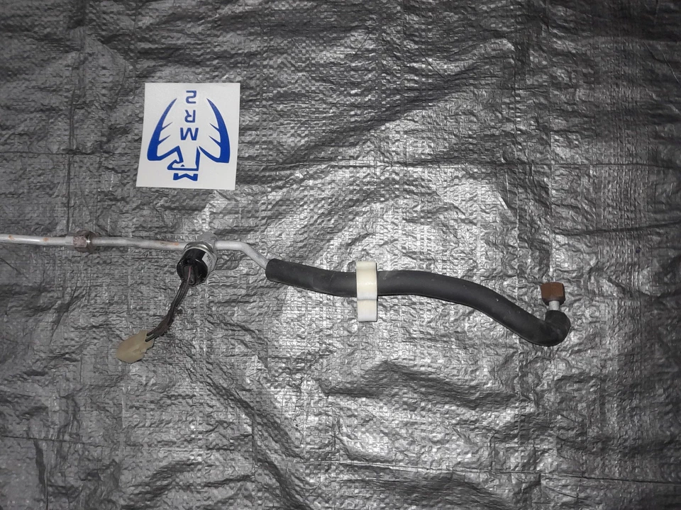 1985-1986  Toyota MR2 MK1 OEM AC line pipe piping  FRONT TRUNK FRUNK SWITCH AW11 - Image 2 of 3