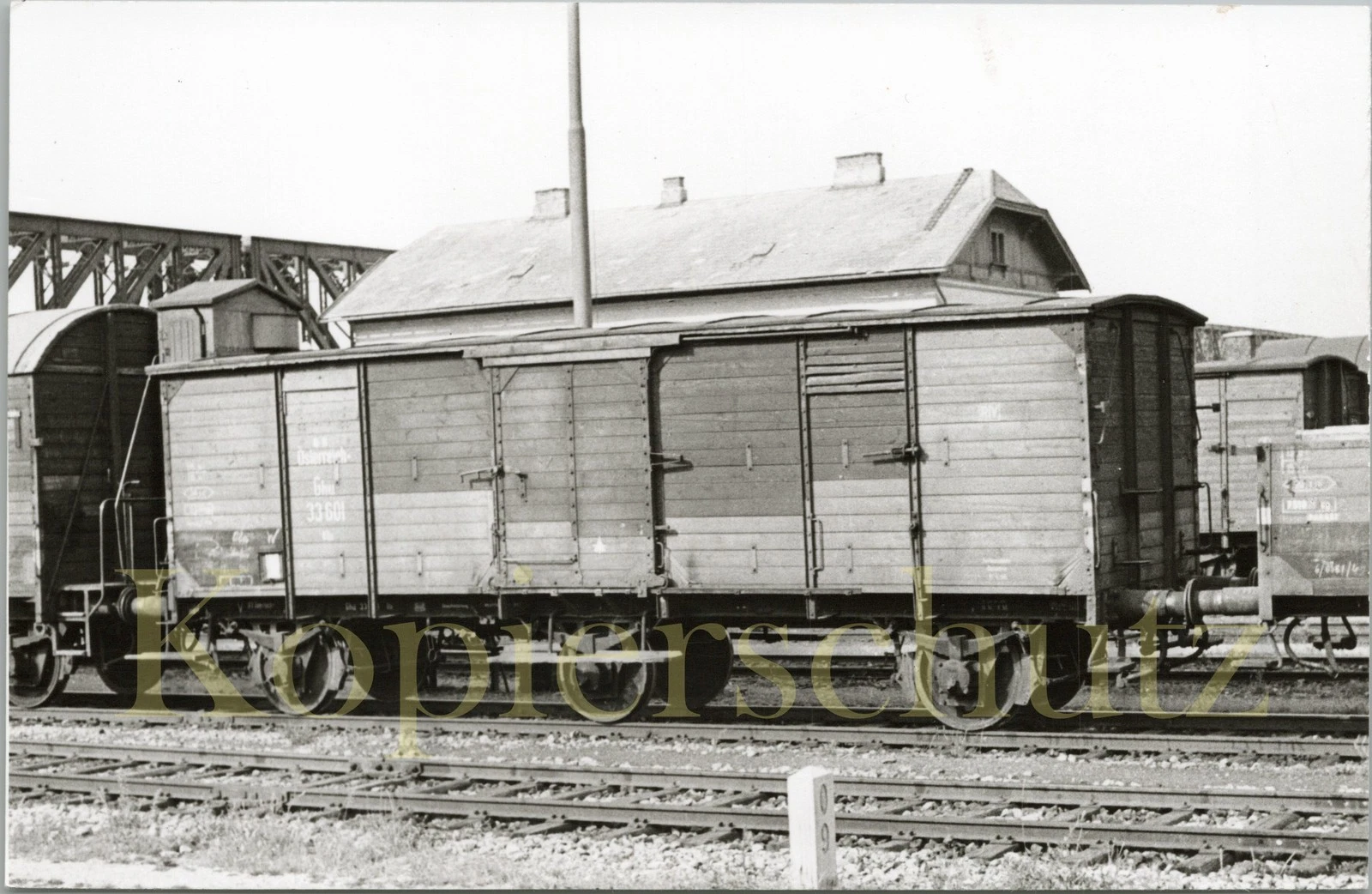 Foto - BBÖ Ghu 33601 in Wien-Brigittenau um 1952 - Bild 1 von 1