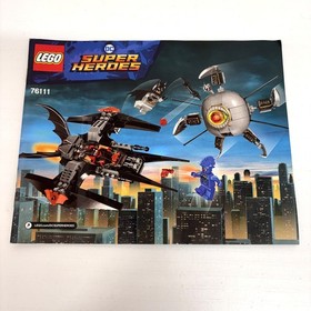 Lego Marvel Super Heroes, NEXO Knights, & Friends Instruction Manuals (5 total)