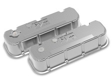 Holley Polished Tall Mt Valve Covers For Big Block Chevy 241-151 Holley Polished Tall Mt Valve Covers For Big Block Chevy 241-151