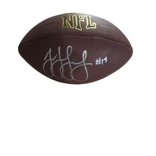 Juju Smith-Schuster NFL Signed Football Beckett Authenticated Original 🔥