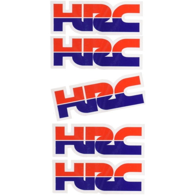Factory Effex 5pk Honda HRC Stickers 04-2659 | eBay