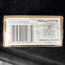 AcuRite Digital Hygrometer with Indoor Monitor and Comfort Scale 01083M Room