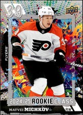 2024-25 Upper Deck Hockey Matvei Michkov Rookie Commemorative Class #RC-27 RC