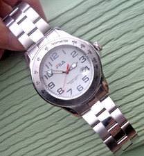 FILA Orologio Funzionamento Quarzo Seconda Mano + Data Originale Cinturino Retro