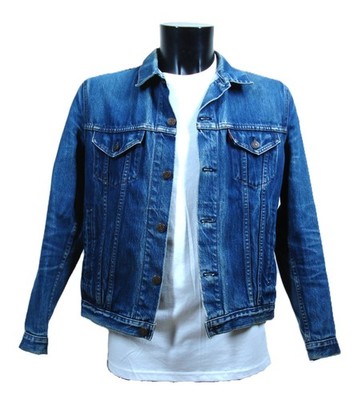 Vintage Levi's Jacke Herren 40 Large Blau 1986 Typ 3 Trucker 70506 Made In USA