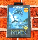 Ecco the Dolphin (Sega Genesis, 1992) Complete W/ Manual TESTED WORKING!