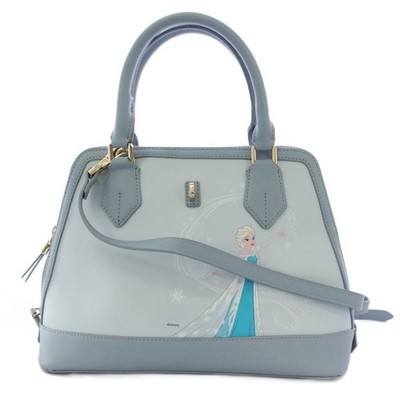 Samantha Thavasa Disney100 Frozen Elsa Light Blue Handbag Shoulder Bag New