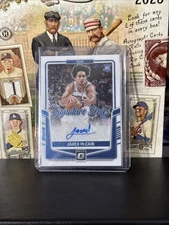 Jared McCain 2025 Donruss Optic Holo Signature Series Rookie Auto 76ers