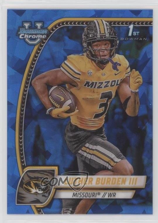 2024 Bowman U Chrome Sapphire Edition Luther Burden III #123