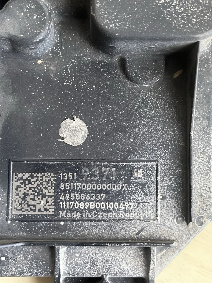 MODULO COMANDO POMPA CARBURANTE DIESEL VAUXHALL INSIGNIA B MK2 16-22 CRDI ECU 13519371 - Immagine 3 di 4