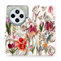 HandyhüLle Mit Klappe FüR Xiaomi Poco C75 Mobiwear Case Cover Etui Blumenstrauß