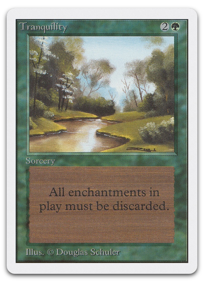 Tranquility (LP) Unlimited Edition 2ED Magic MTG