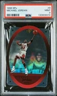1996 MICHAEL JORDAN BULLS PSA 9 UPPER DECK SPx DIE-CUT HOLO BASE CARD #8