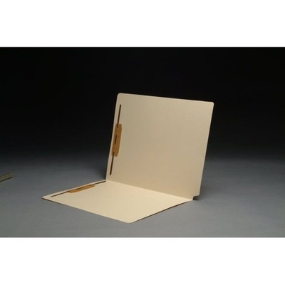 14pt Manila Folders, SFI Compatible, Full Cut END TAB, Letter Size, Fastener
