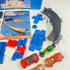 Hot Wheels Track Builder System Stunt Box with storage case DWW95 w/ 4 Cars — photo 7