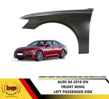 AUDI A6 2018 - 2024 FRONT WING FENDER LEFT PASSENGER SIDE STEEL 4K0821105B