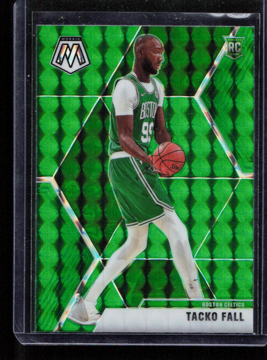 Tacko Fall 2019-20 Panini Mosaic #244 Green Mosaic Rookie