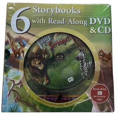 Tales From The Serengeti  6 Storybooks & Read Along DVD & CD Sets New Sealed