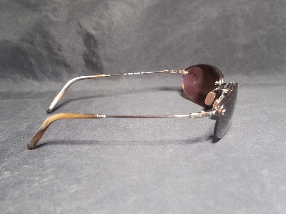 Gafas de sol Tommy Bahama TB900SP bronce sin montura ligeras 130 brazos para hombre Foto 4 de 4