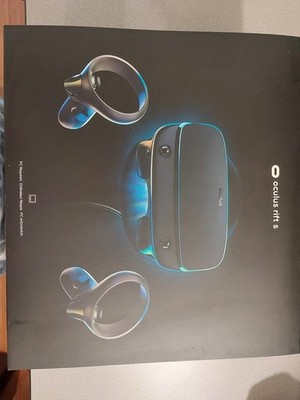 Oculus Rift S Virtual Reality Headset Used Good Condition Missing Adapter 
