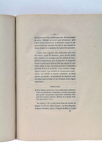 Etude tumeurs et instruments pour effectuer des prélèvements sous-cutanés 1859 - Picture 9 of 10