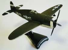 Del Prado P-47 Thunderbolt 1/100 Diecast Metal Vgc