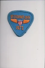 1972 Veteran's Day patch