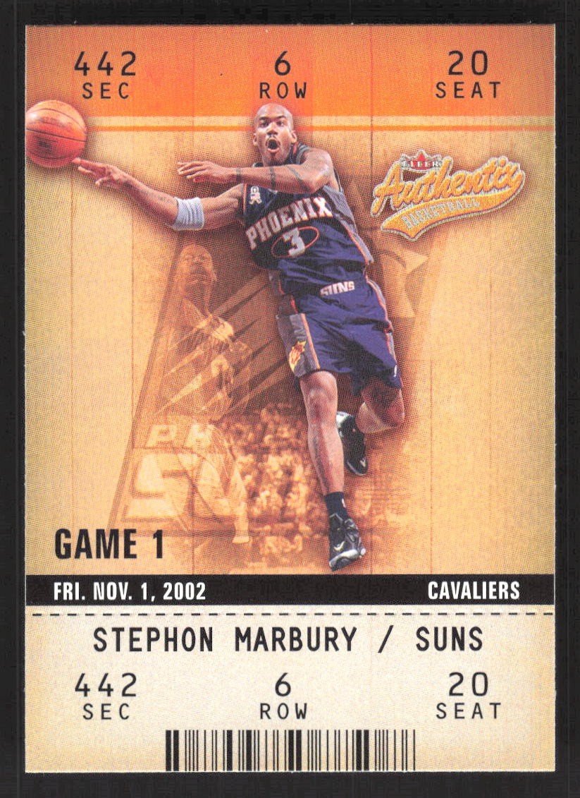 2002-03 Fleer Authentix Basketball - Pick Your Cards, Complete Your Set 1-100