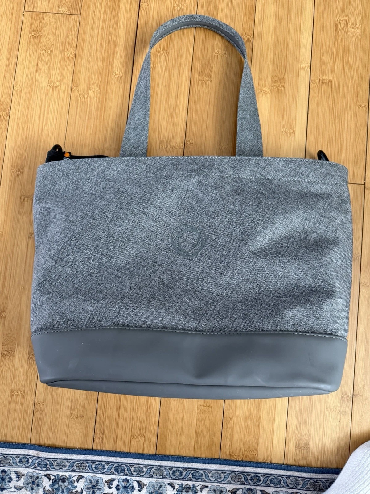 Bugaboo Changing Bag Grey Mélange Diaper Bag with Changing Mat - Great Condition