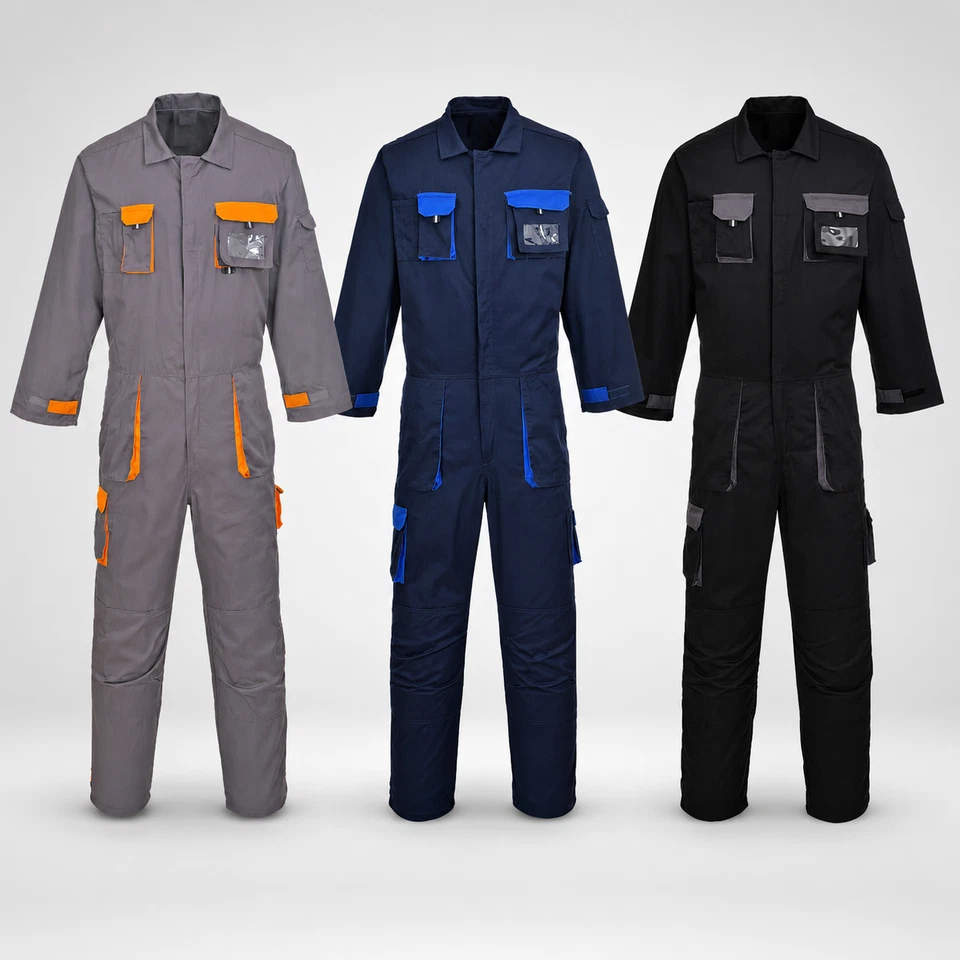 Arbeitsoverall Arbeitskleidung Overall mit 14 Taschen Anzug Schutzanzug Kleidung - Bild 1 von 4