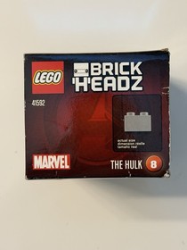 LEGO BrickHeadz The Hulk 41592 Marvel Super Heroes, 93 pcs, damaged box