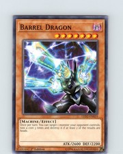 Yu-Gi-Oh TCG Barrel Dragon LED2-EN019 1st Edition Regular Common Card NM