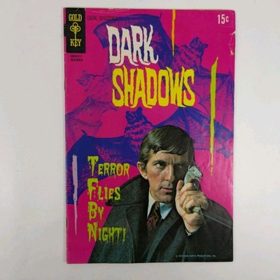 Dark Shadows Issue 7 Comic Book Gold Key November Terror Flies By Night 1970