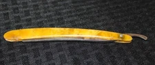 (DEB) Vintage Early 1900's Clauss® Fremont Straight Razor with Celluloid? Handle