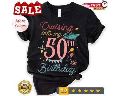 Personalized 50th Birthday Cruise Shirt,Cruising Family Birthday Tshirt,Bir...
