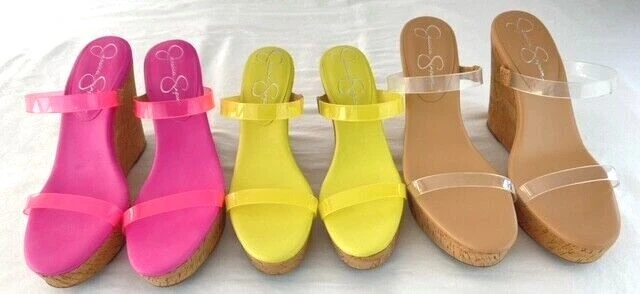 Jessica Simpson Shyremin Sandali Con Tacco E Cinturino Alla Caviglia - Scarpe Décolleté Donna, Colore Iridescente, 40 EU