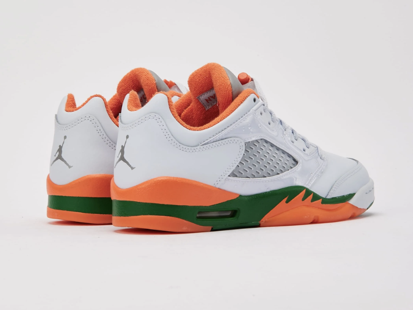 【本物保証 /関税・送料無料】Nike WMNS Air Jordan 5 Low JORDAN BRAND WMNS AIR JORDAN 5 RETRO LOW ARCTIC ORANGE/SIREN