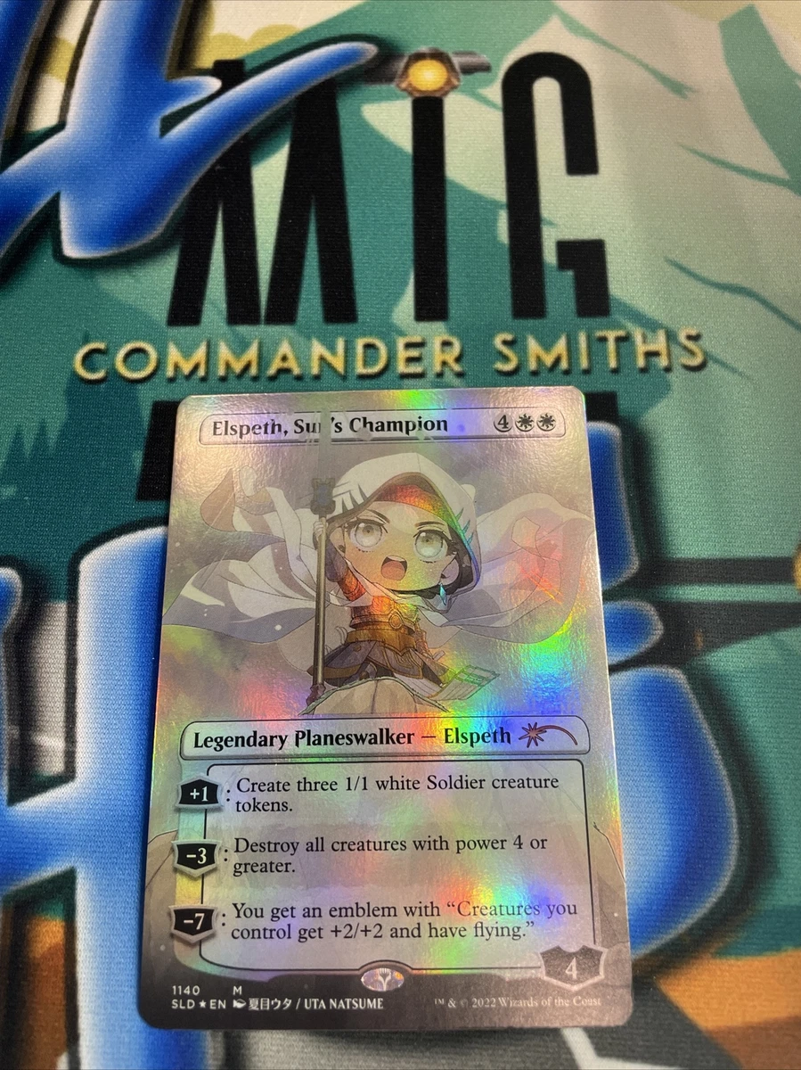 1x Elspeth, Sun's Champion ✨FOIL✨ Secret Lair MTG NM Mint