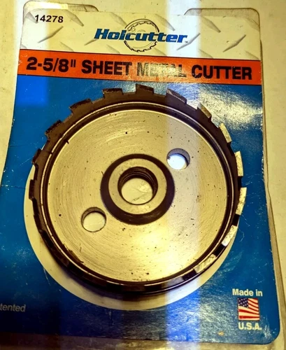 HOUGEN 14278 2-5/8" HOLCUTTER FOR SHEET METAL (NEW - OPEN BOX)