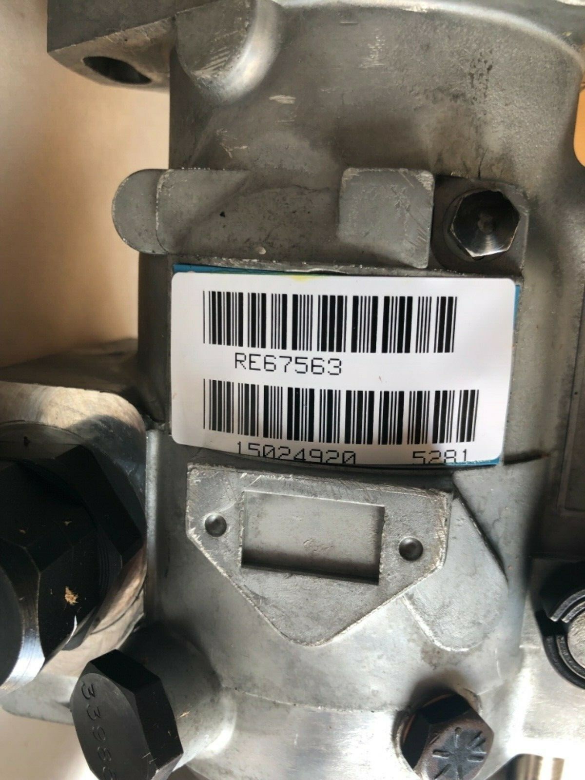 STANADYNE DB4 4295281 JOHN DEERE FUEL INJECTION PUMP MODEL RE67563