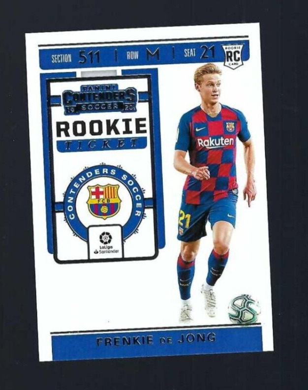 2019-20 Panini Chronicles - Contenders Rookie Ticket #RT-3 Frenkie de Jong