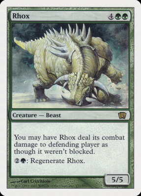 4x Rhox - MP - 8th/9th Edition - SPARROW MAGIC mtg